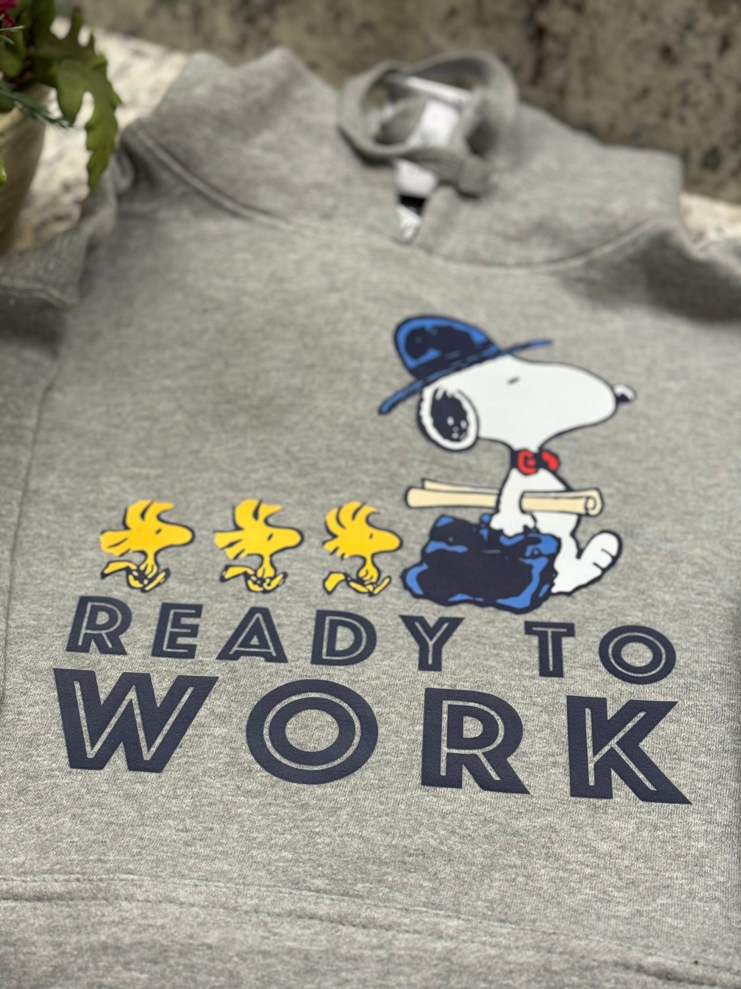 Ready to Work printed pullover comfort