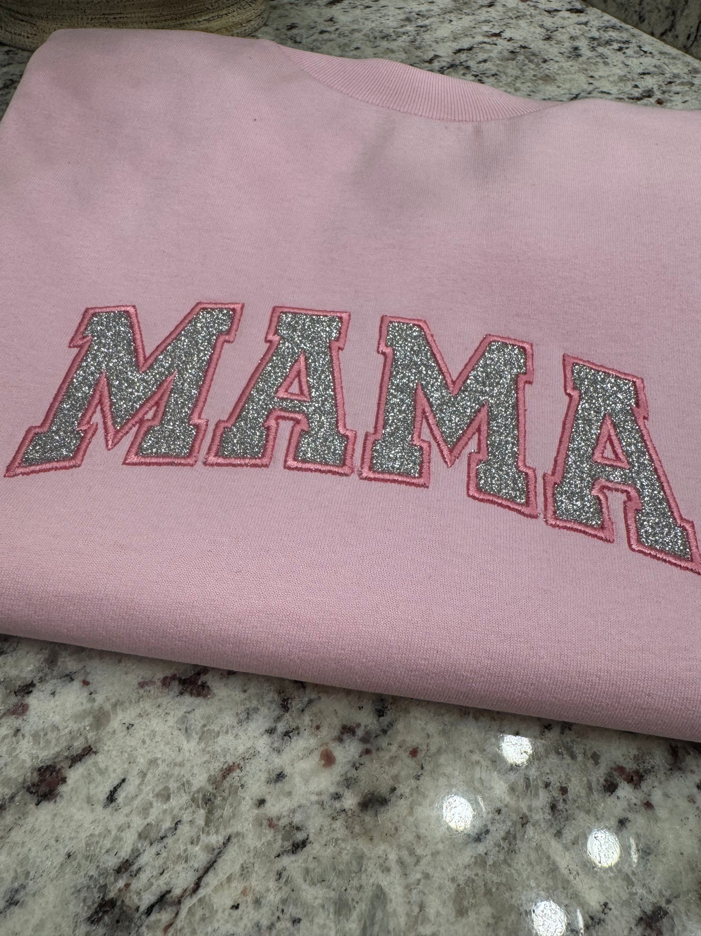 Mama embroidery pro club t-shirt