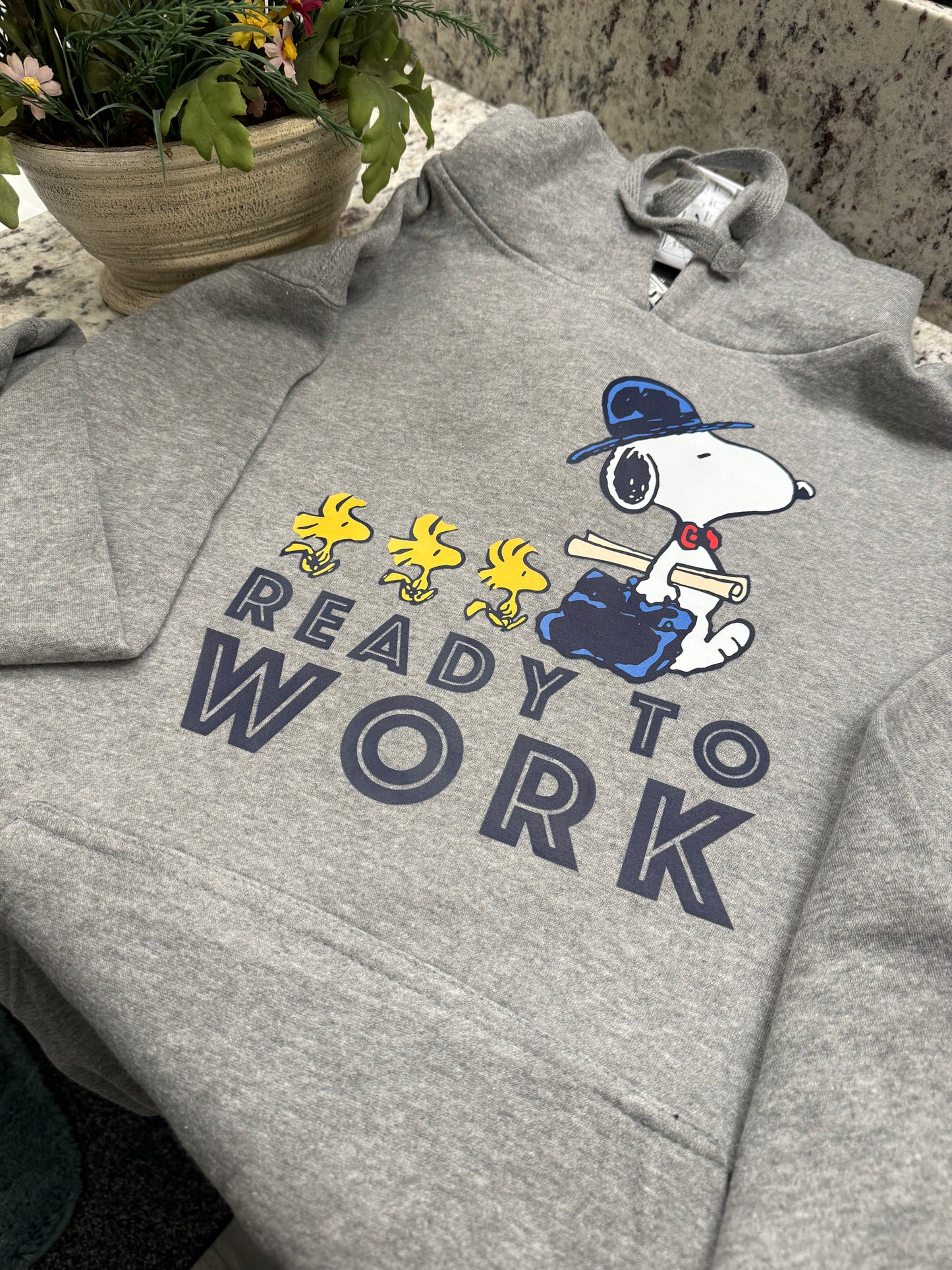 Ready to Work printed pullover comfort