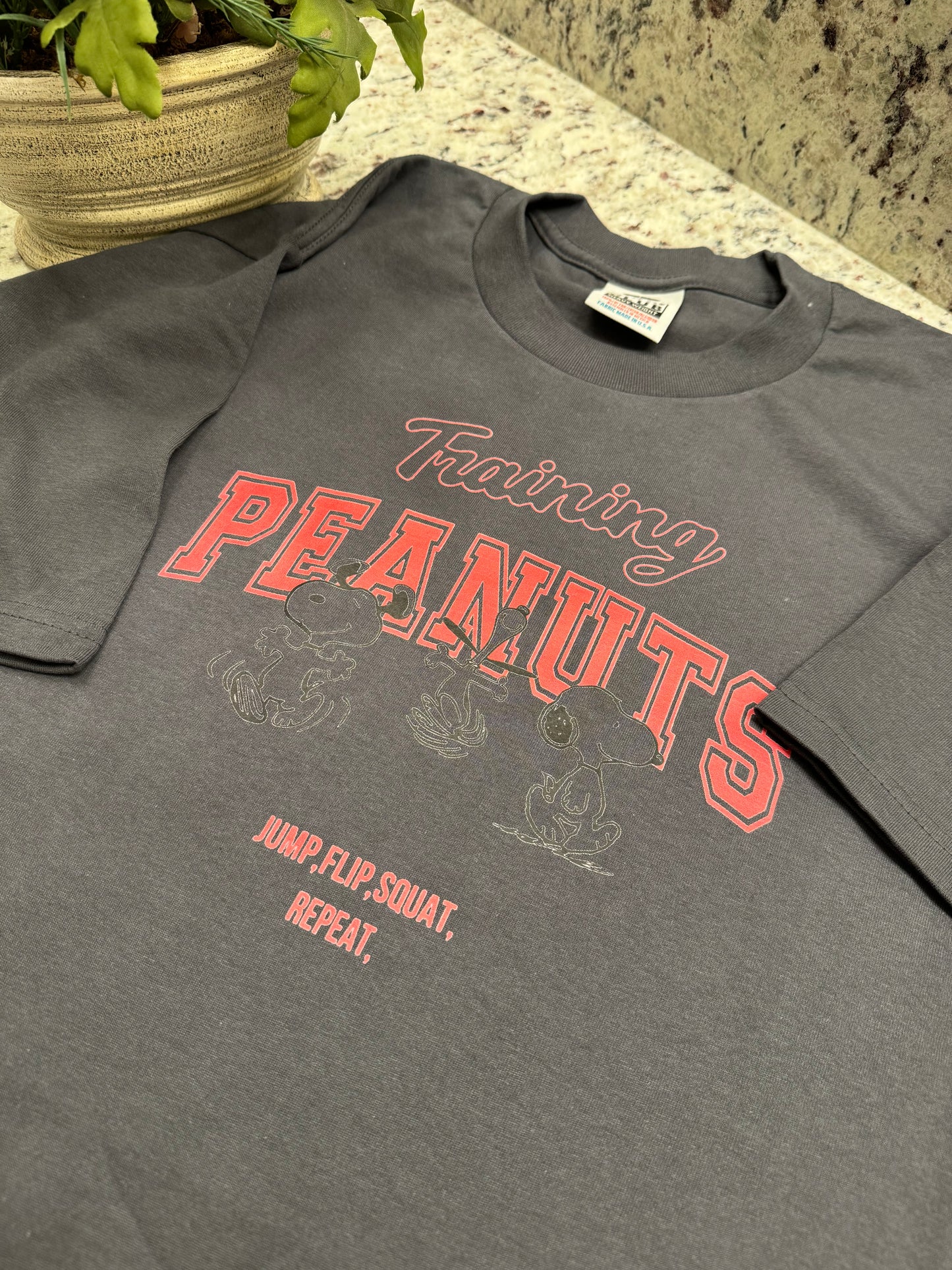 Peanuts Printed T shirt Pro club