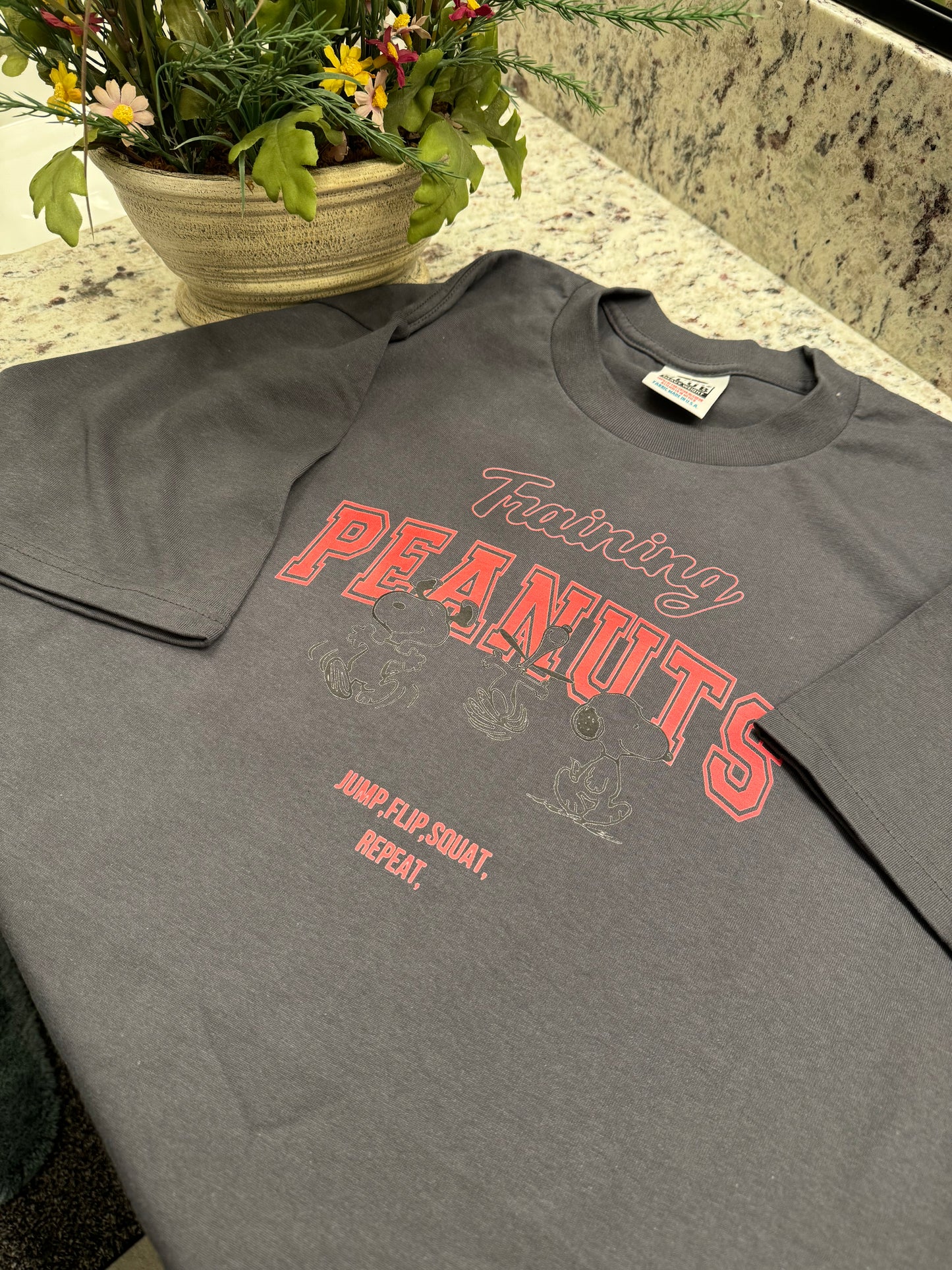 Peanuts Printed T shirt Pro club