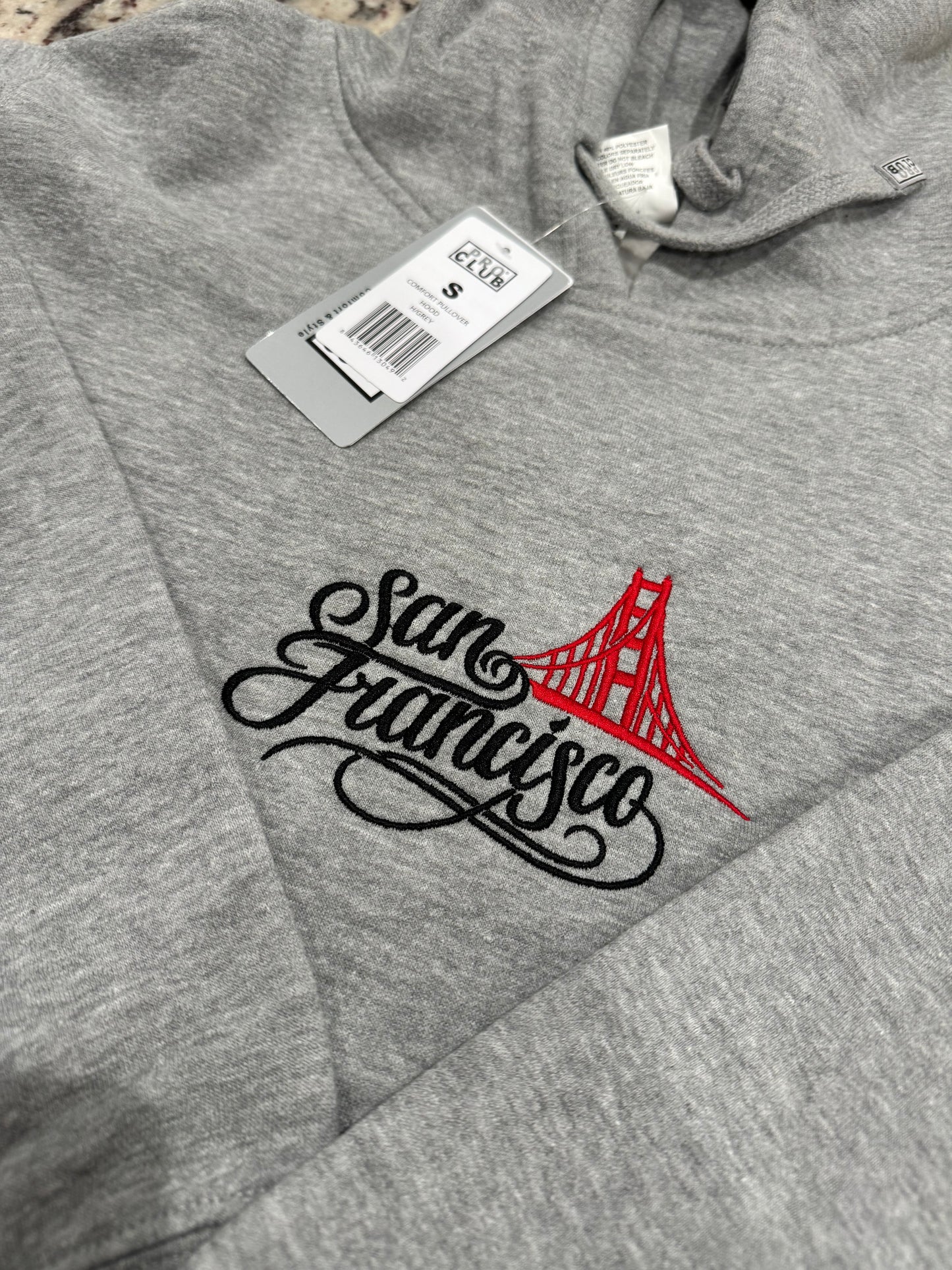 San Francisco Embroidery design pro club comfort