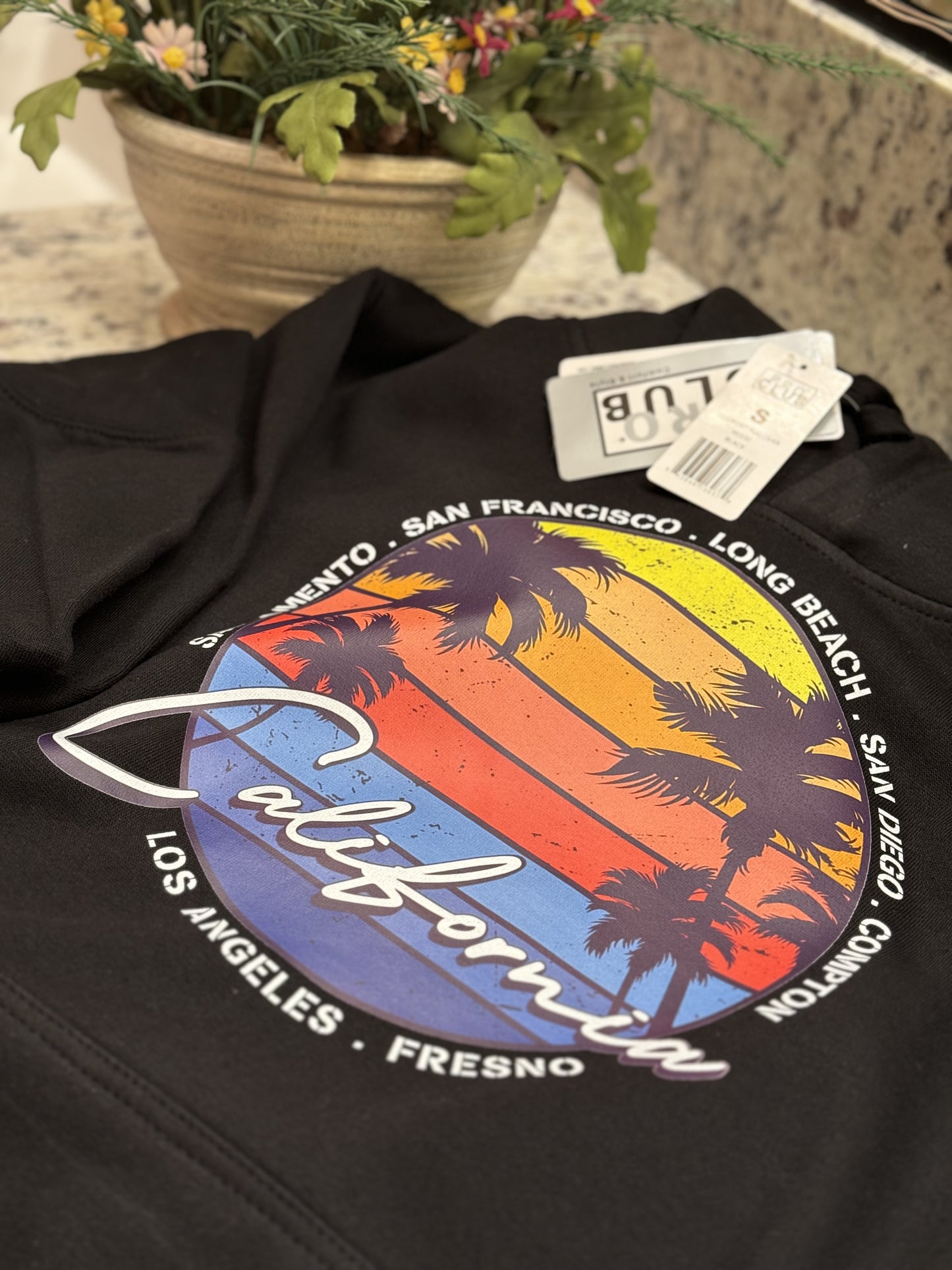 California Printed Pullover comfort