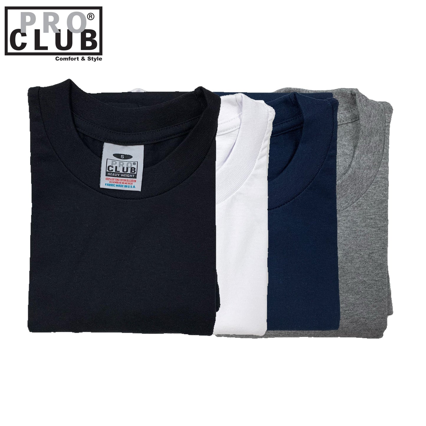 Pro Club Short Sleeve Heavyweight
