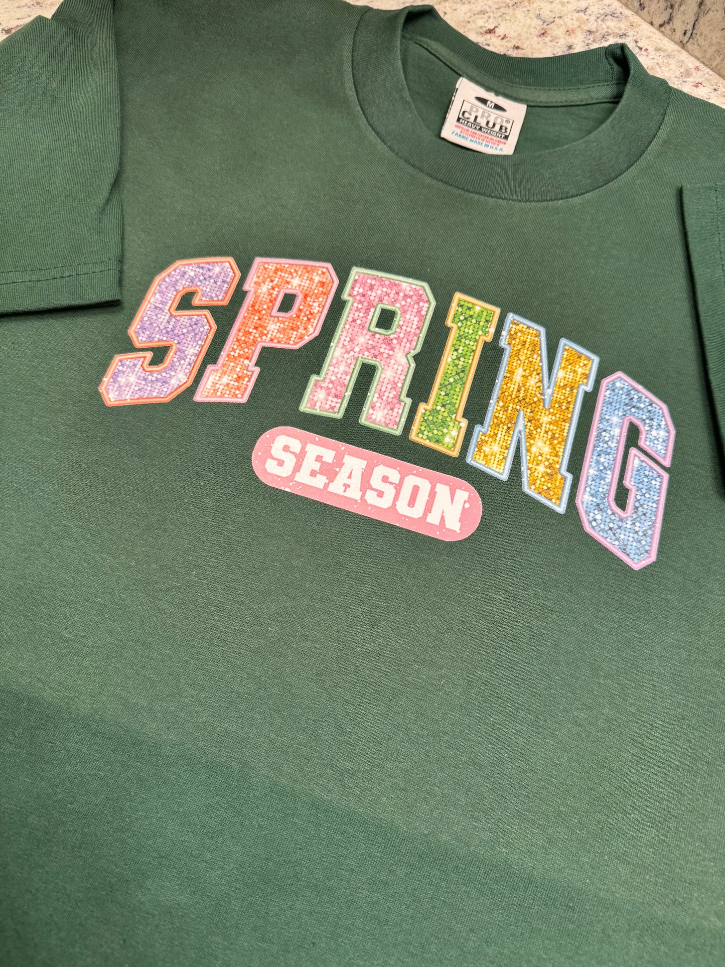 Graphic t-shirt spring season