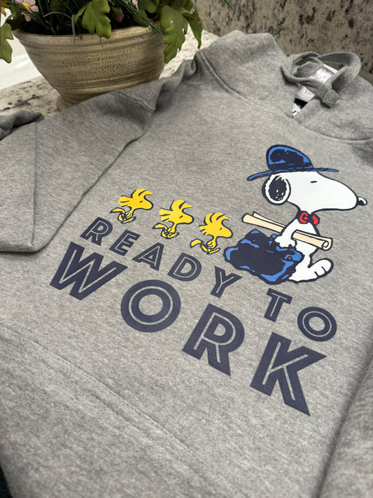 Ready to Work printed pullover comfort