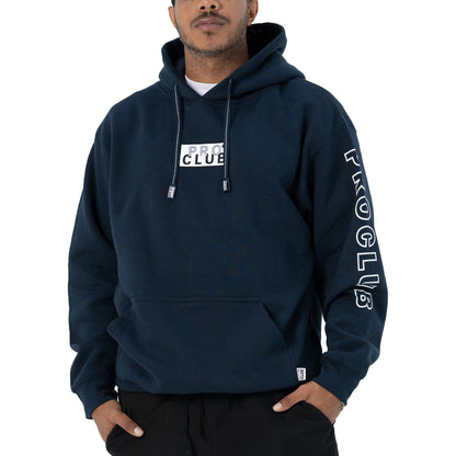 Pro Club Embroidered Logo Pullover Heavyweight Hoodie