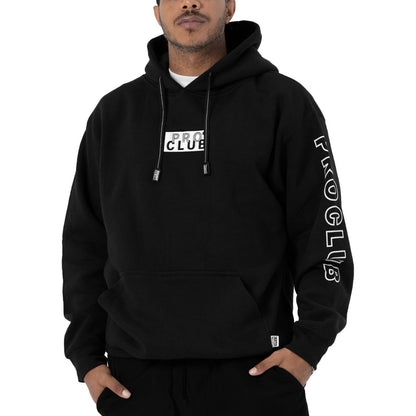 Pro Club Embroidered Logo Pullover Heavyweight Hoodie